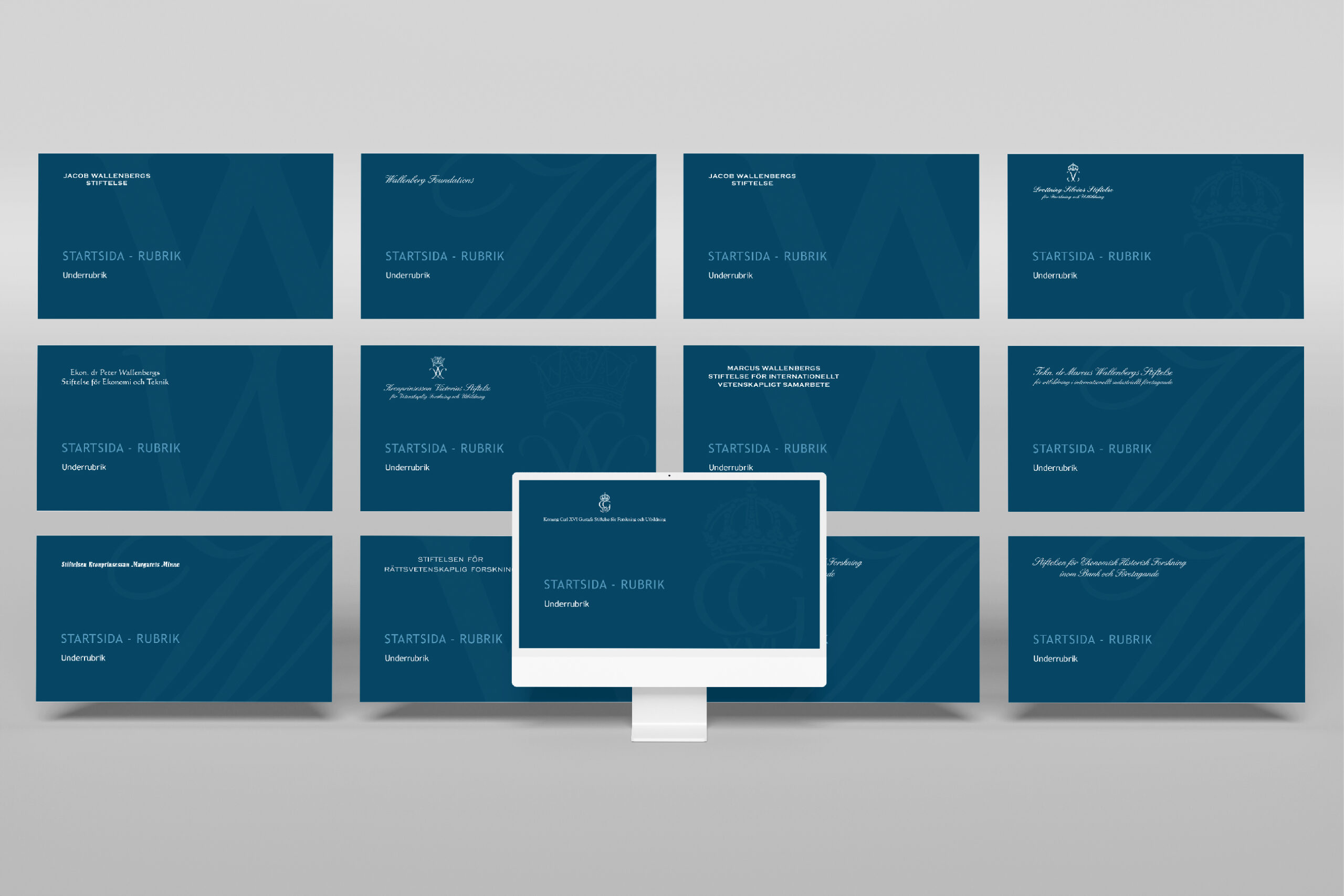 Wallenberg Foundations — PPT till 16 stiftelser